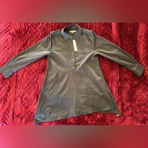 Chico's Gray Long Sleeve Blouse